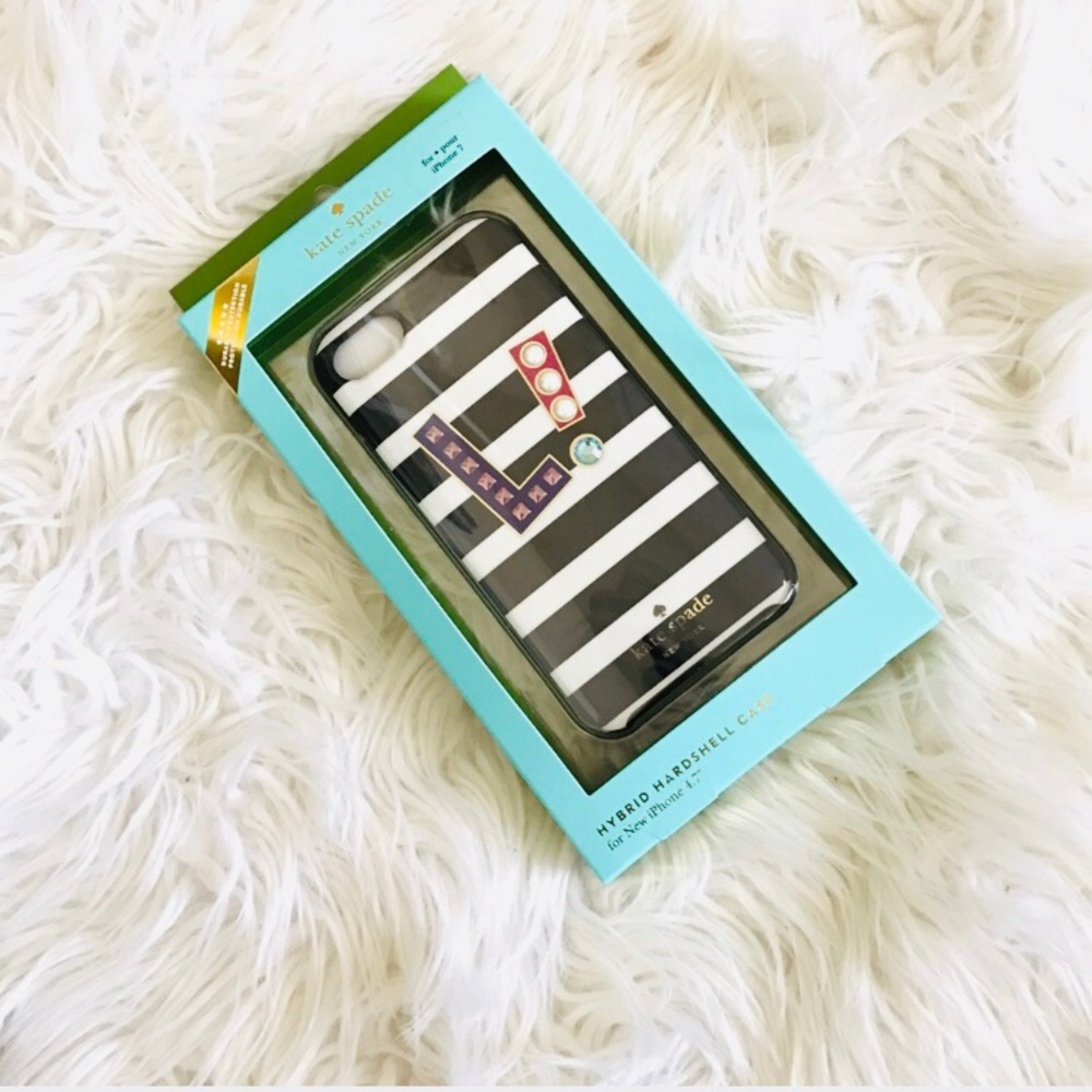 Kate Spade New York initial L iphone 7 case